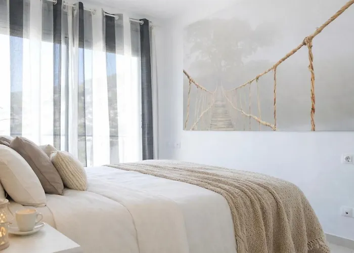 Apartman Tranquil Duplex Sitges, Sea Views, Private Parking, Terrace Sitges